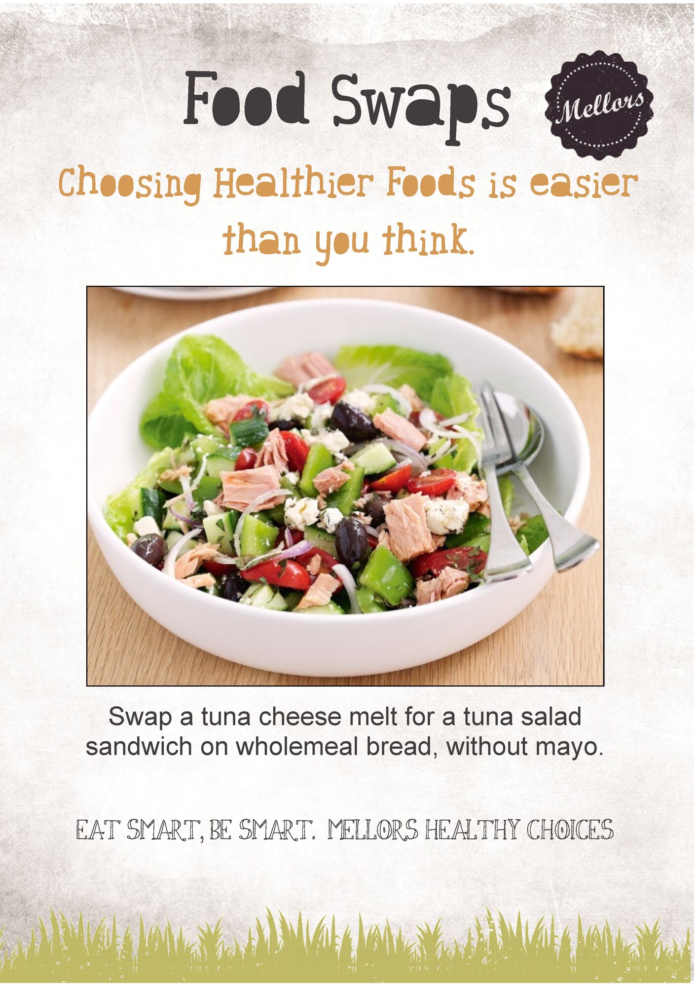 Food swaps eat smart be smart mellors healthy choices page 5