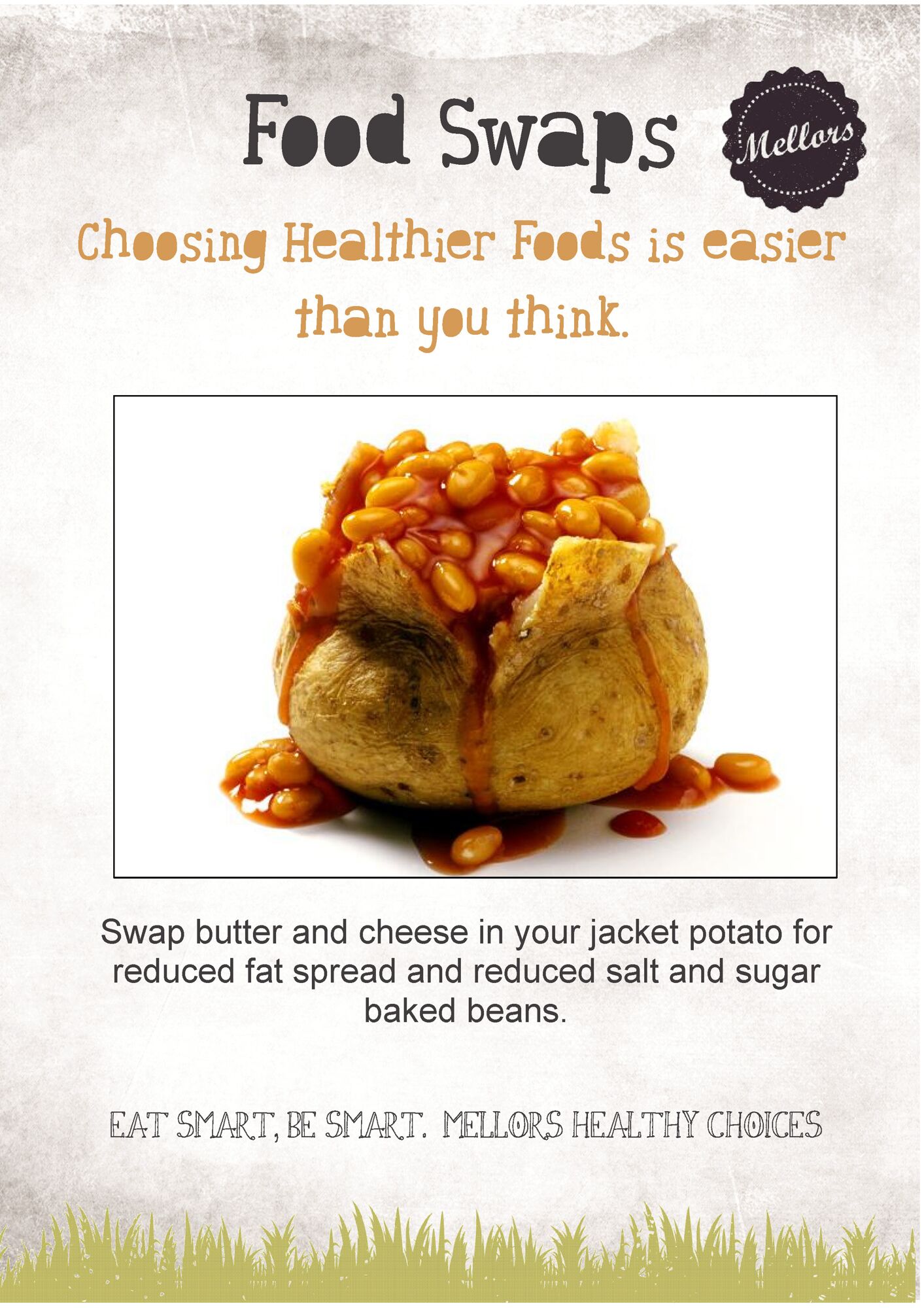 Food swaps eat smart be smart mellors healthy choices page 4
