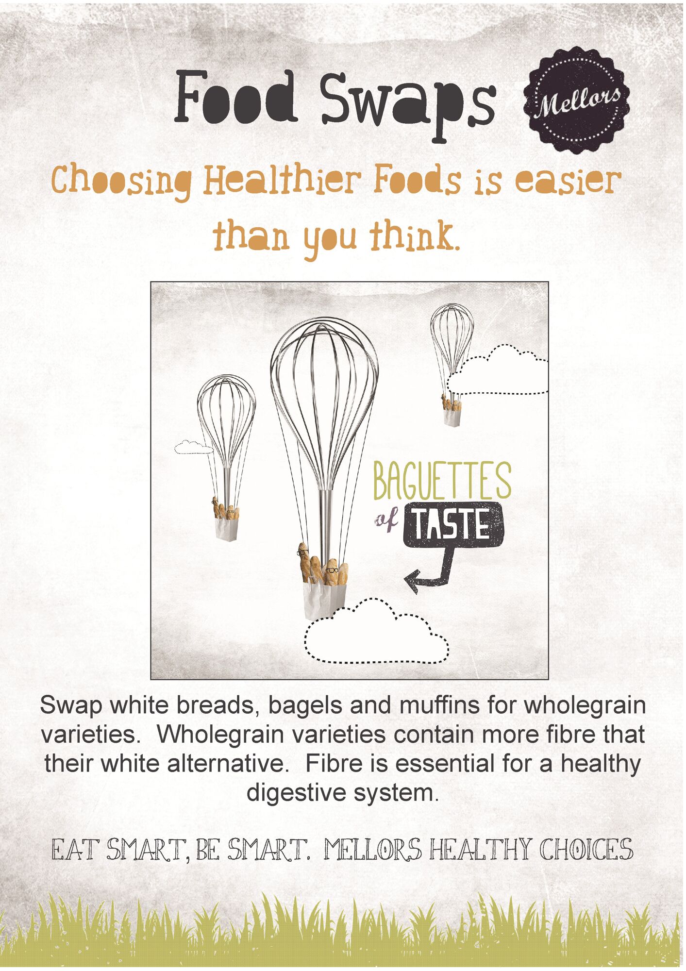 Food swaps eat smart be smart mellors healthy choices page 2
